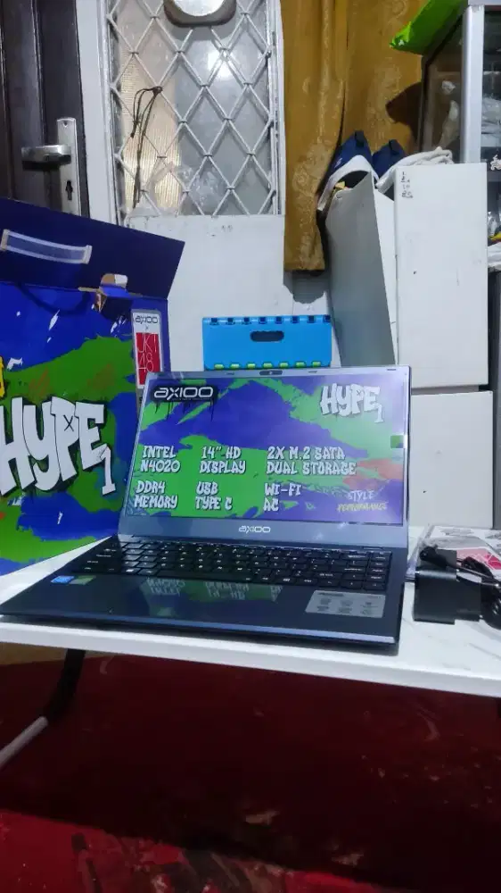 LAPTOP AXIO HYPE SERIES, 4GB/128 SSD BLUE