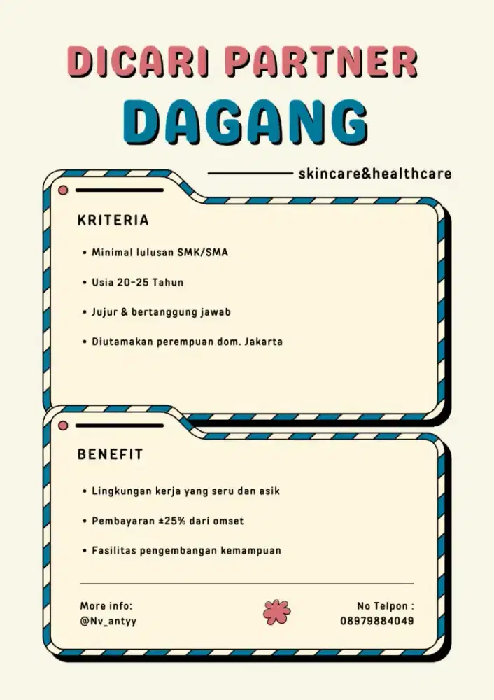 Dibutuhkan segera