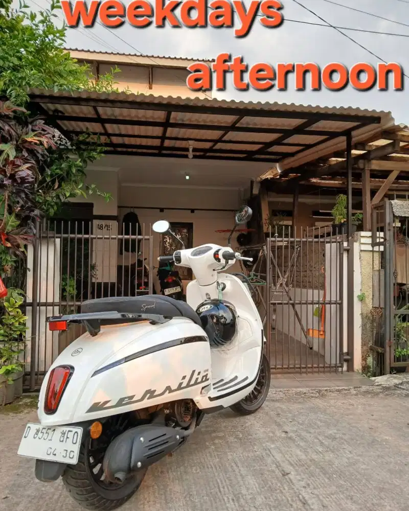 Keeway Versilia Putih Scooter Matic 150 CC 2025
