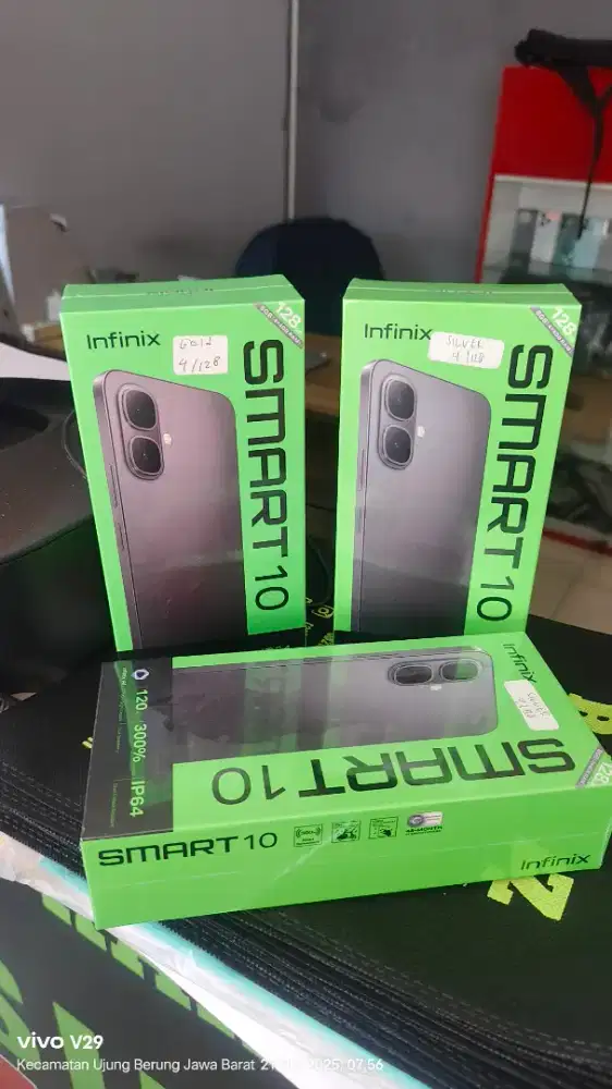 Infinix Smart 10 4+4/128gb baru spesial promo termurah
