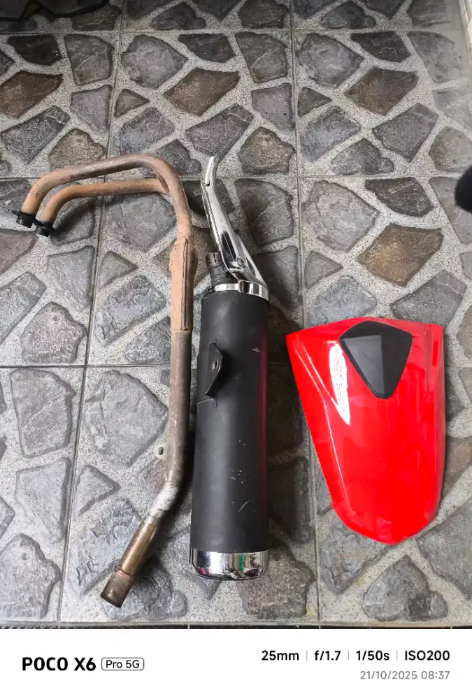 Knalpot+single seater