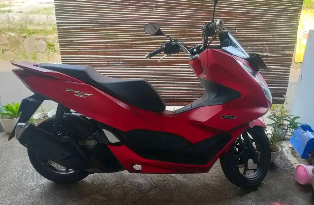 Honda PCX 160 CBS 2022 Pajak Baru Bayar Red Mate bs TT Blue Mate