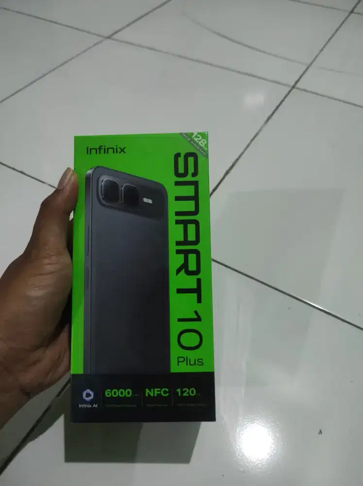 Infinix smart 10 plus 8+8/128 segel box