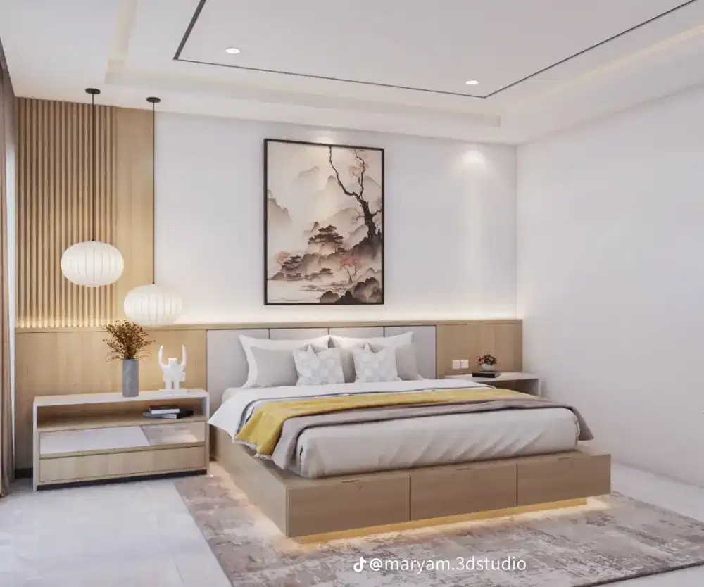Bed room minimalis