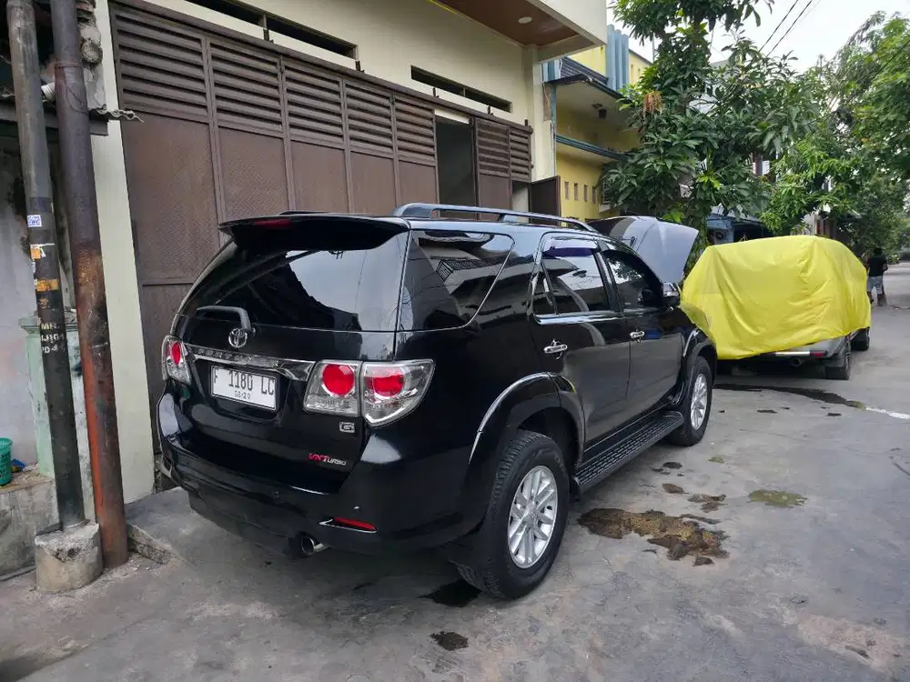 Toyota Fortuner G VNT Turbo Solar Diesel Matic AT Tahun 2014 , 2013