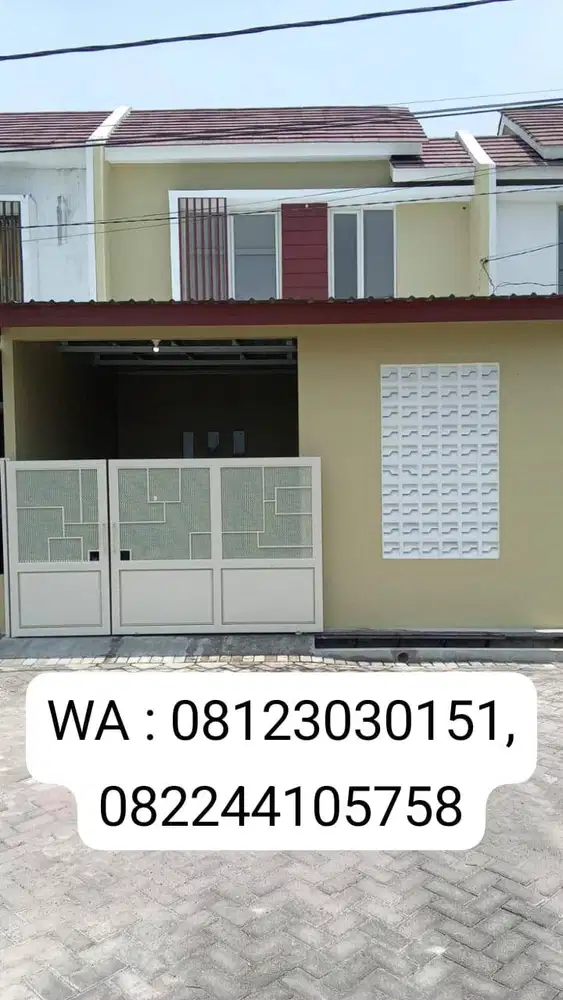 Disewakan Rumah Baru Perumahan Spring Residence AH 9 No.29 Sidoarjo