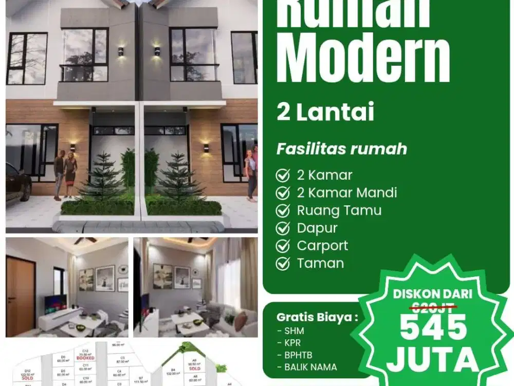 Rumah Cozy , Harga Hemat