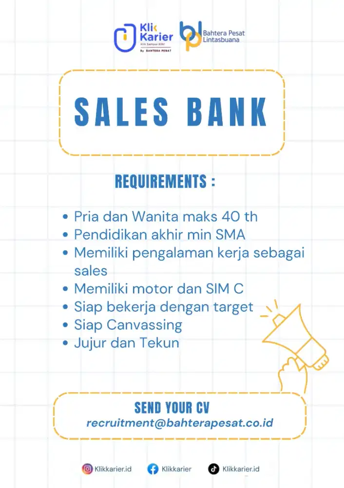 Sales Bank Produk Mikro