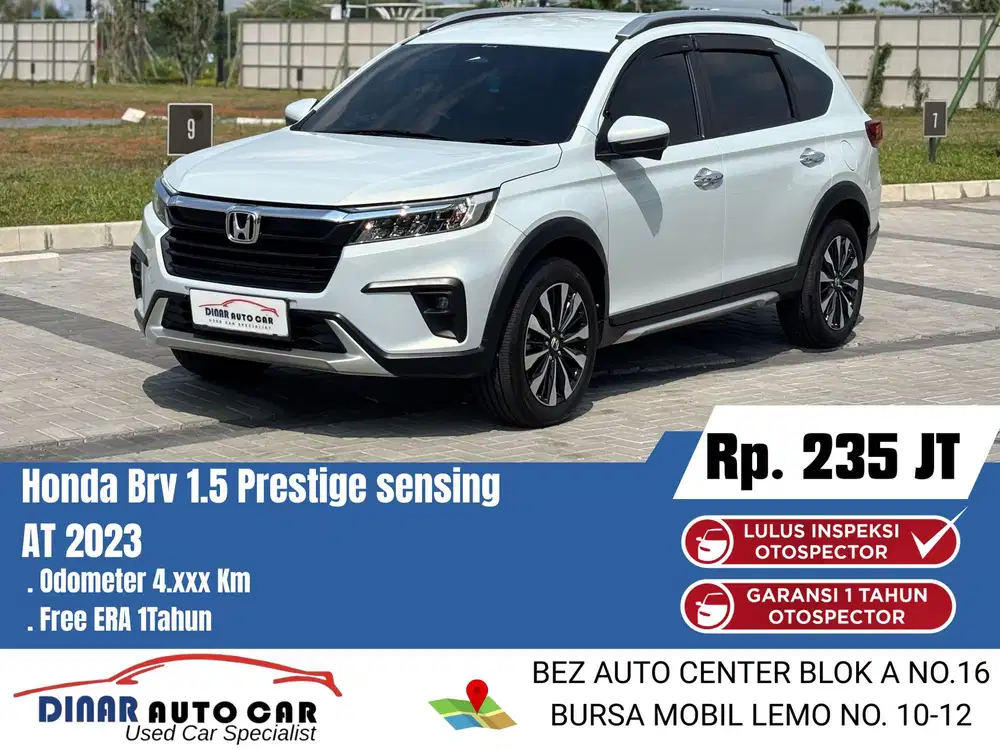 Honda Brv prestige sensing at 2023