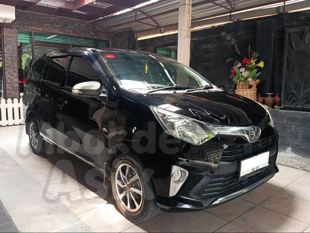 Toyota Calya 2018 Hitam Metalik plat AB