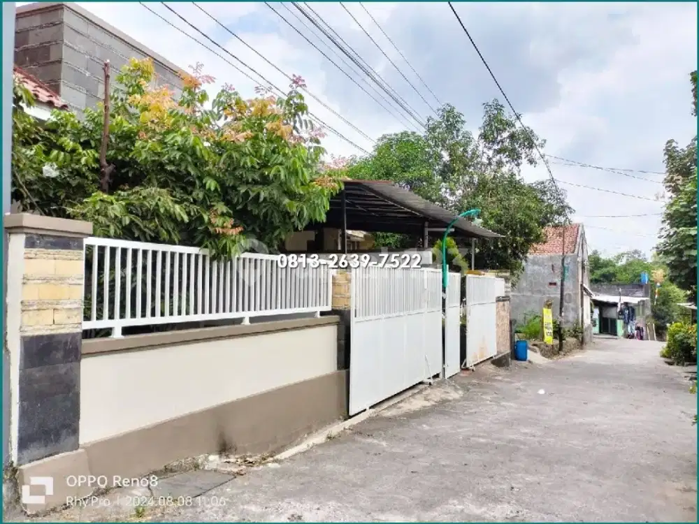 Rumah Luas Dijual 200m Wisata Candi Sambisari Jogja