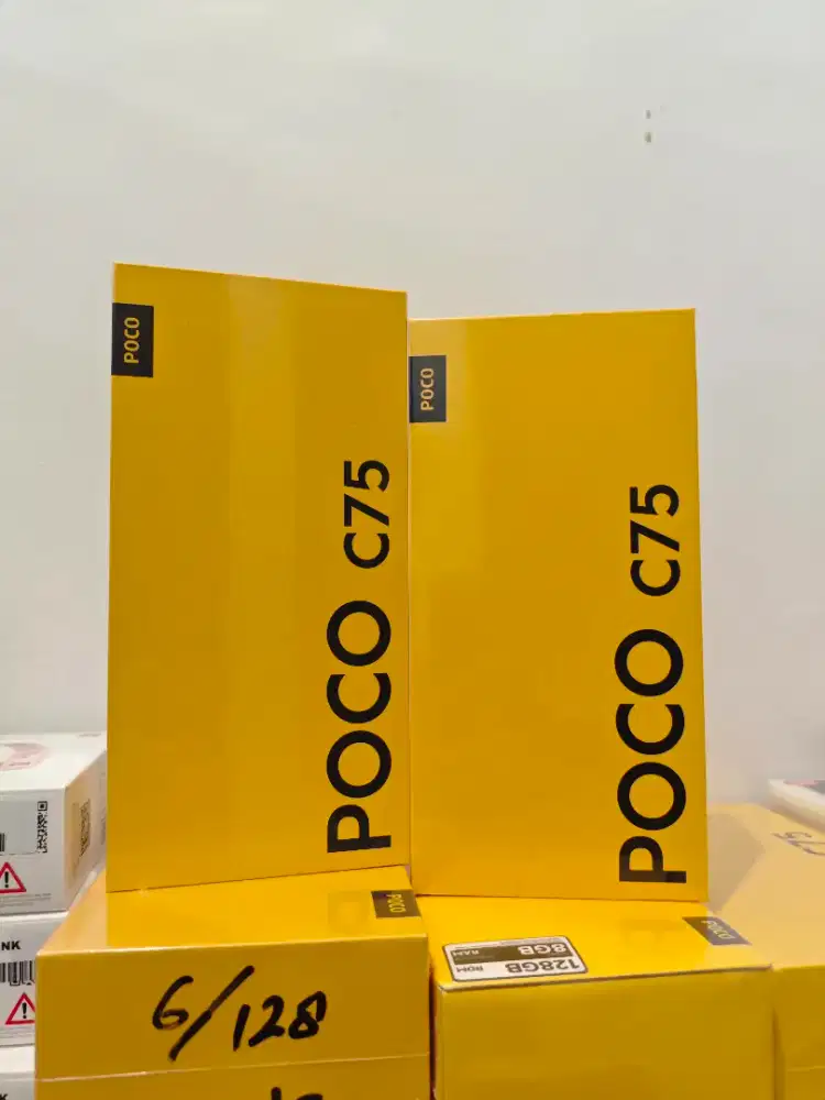 Xiaomi Poco C75 Ram 6/128 dan 8/256 Baru Segel Bergaransi Resmi