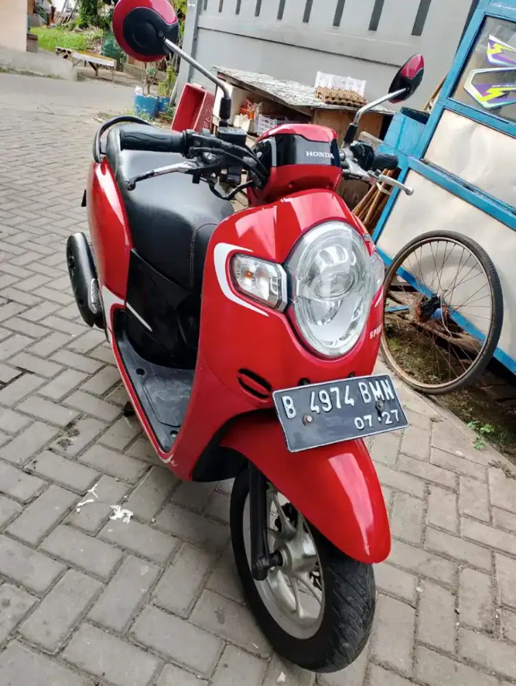 Dijual Honda Scoopy Tahun 2017 akhir, STNK BPKP lengkap