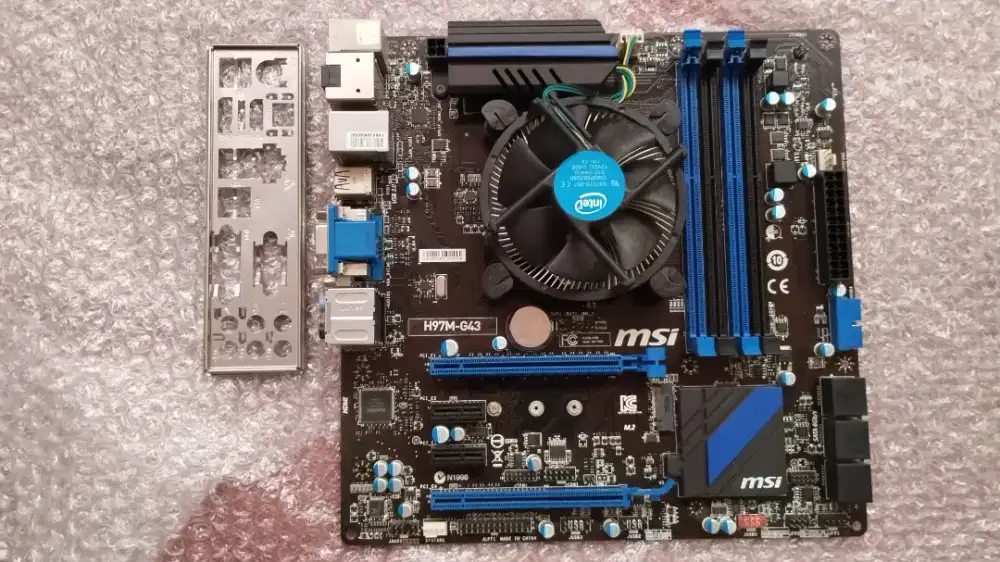 Sepaket Mobo H97 + i5 4460 gen4