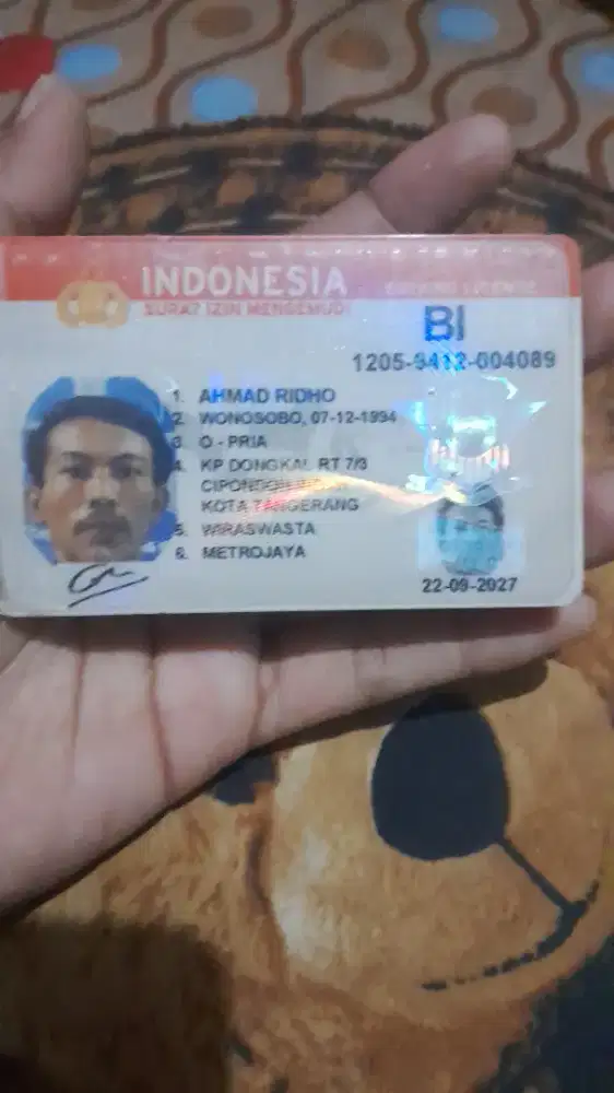 Cari pekerjaan supir sim b1