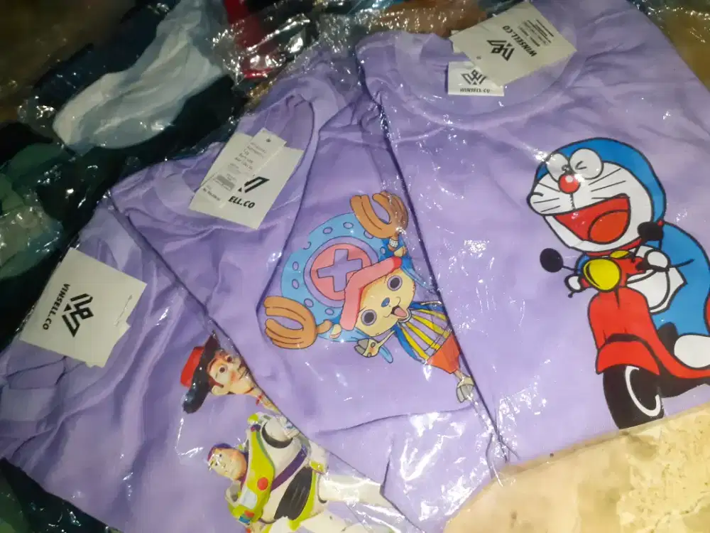 Kaos anak Umur 2-3 tahun