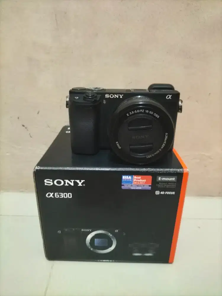 Sony A6300 Fullshet Box Mulus likenew SC Rendah