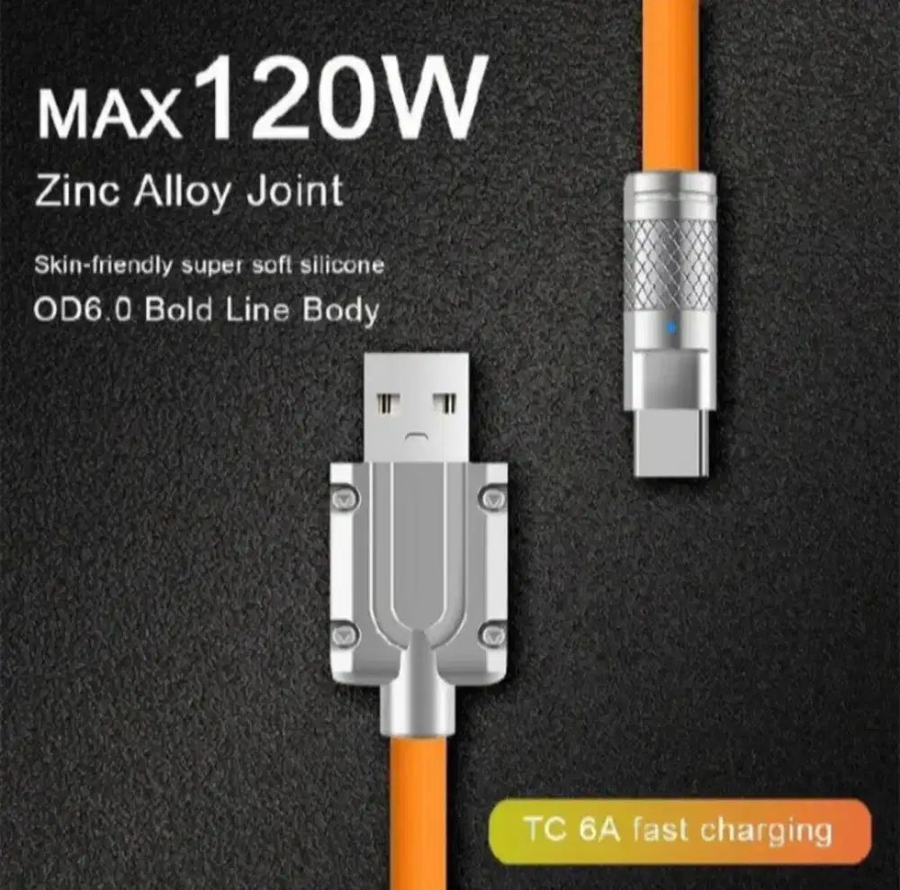 Kabel ios lightning 120watt faster