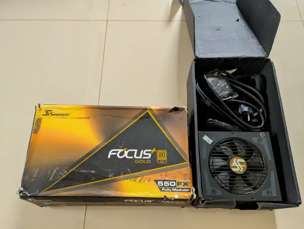 MINUS power supply PSU seasonic focus plus 550w full modular