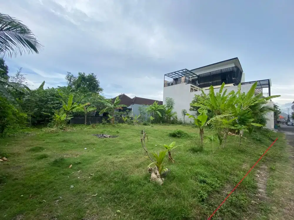 TANAH INVESTASI JIMBARAN PREMIUM! SHM, Lebar 26M, Hadap Barat