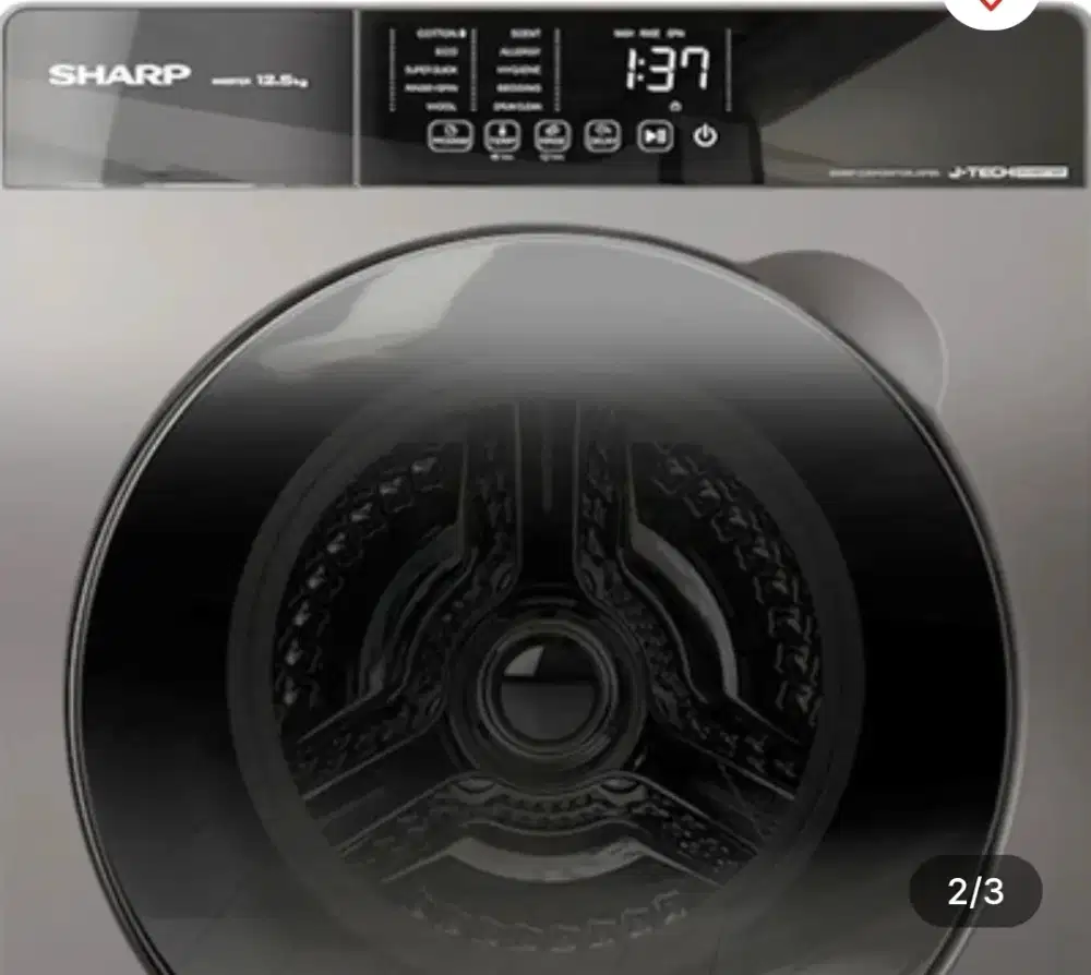 MESIN CUCI SHARP 12.5KG ES-FL1211SX