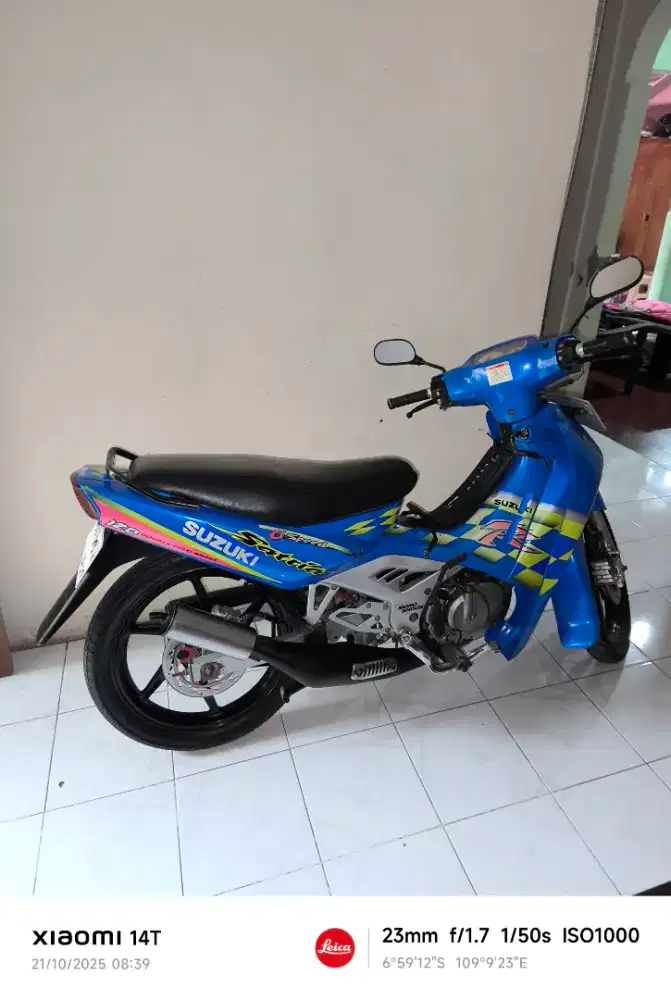 Suzuki Satria 120RU Kenny Robert Original Simpanan Jarang dipake