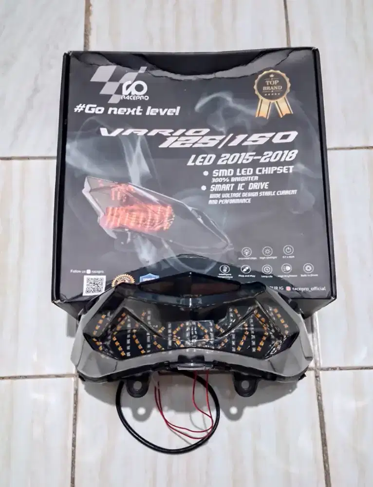 Stoplamp Running 10 Mode Vario 125/150 Led Old 2015 - 2018 Mulus Gress