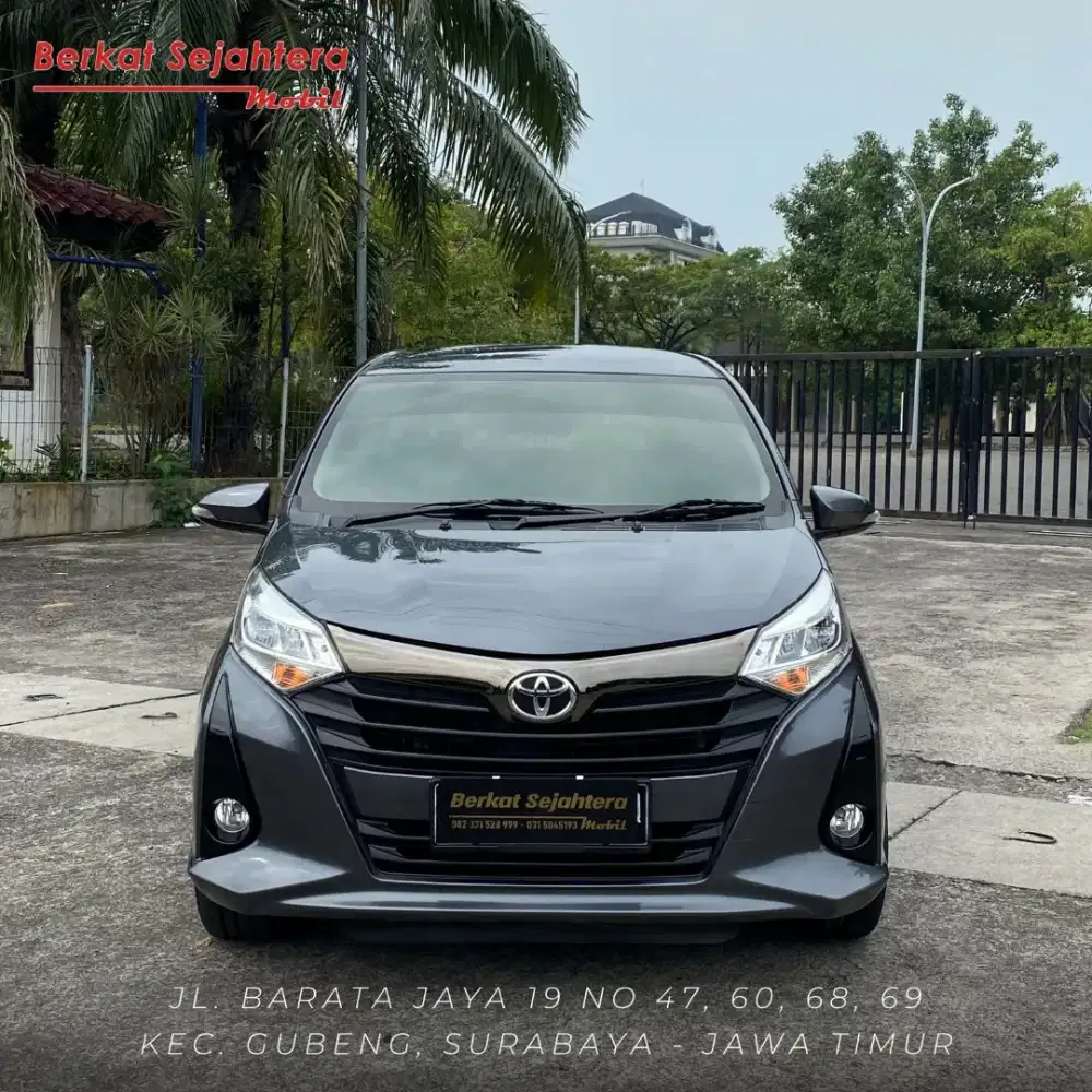 TDP10 JUTA calya G matic 1.2 abuabu 2021 surabaya full orisinil