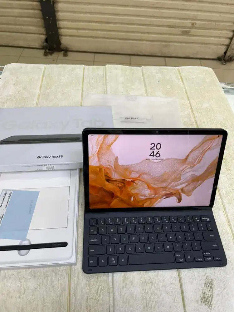 Ssmsung Galaxy Tab S8 8/128 free keybord origina resmi sein