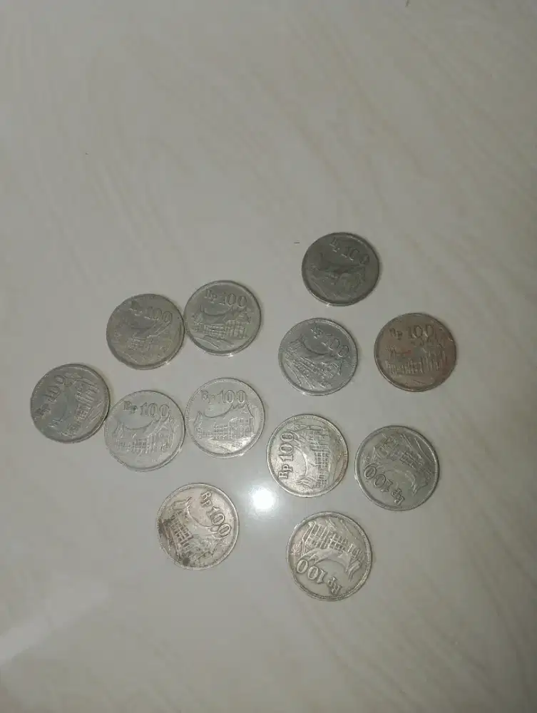 Jual koin logam 100rupiah