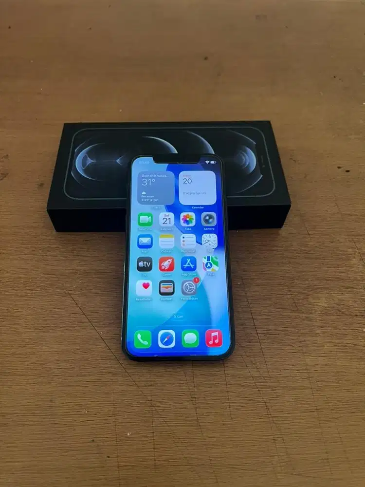Iphone 12 pro beacukai 128gb setara ibox