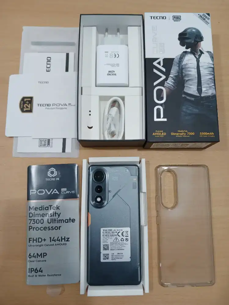 Tecno Pova Curve 5G 8/256 Like New Termurah Mantap Istimewa
