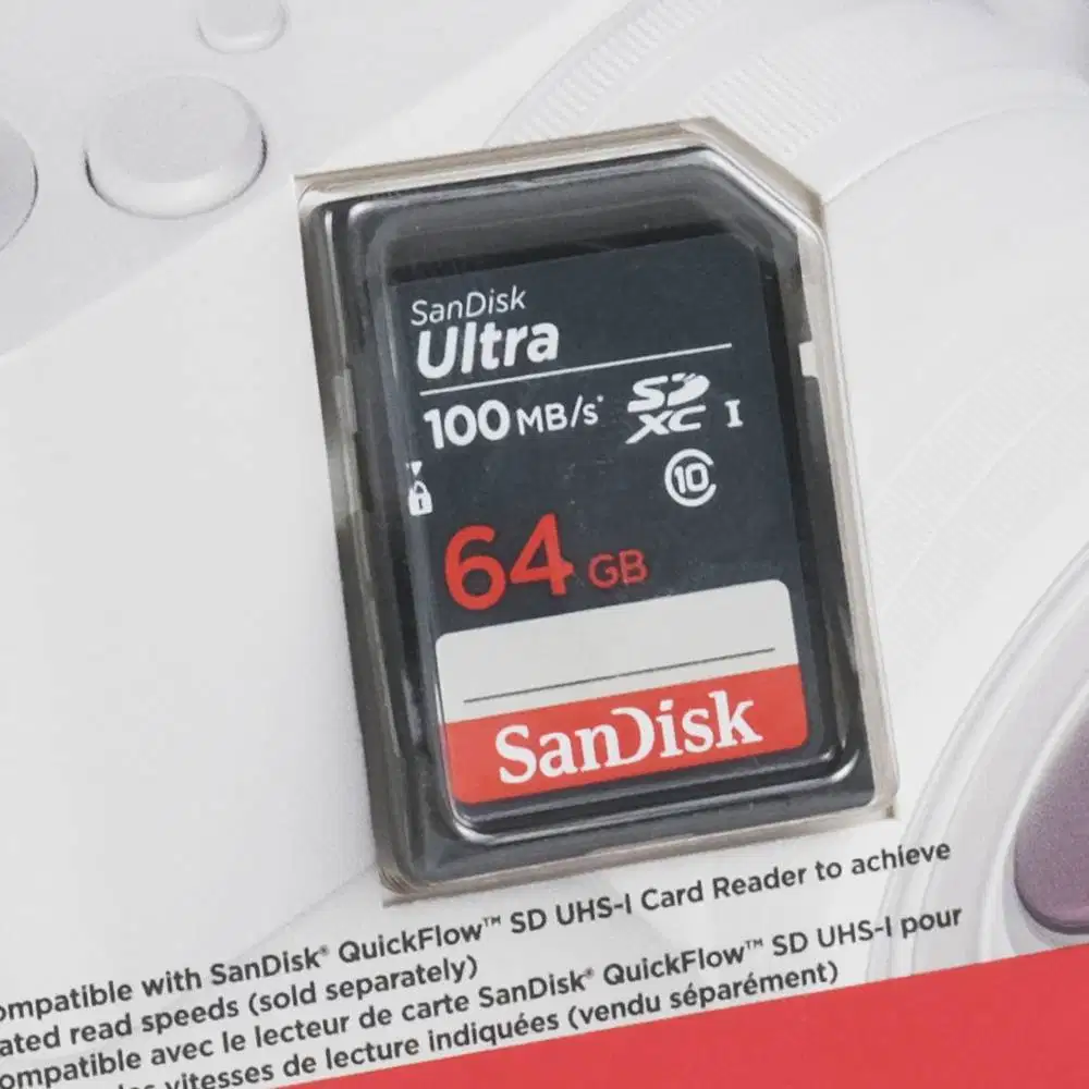 Kartu SD Card SanDisk 64GB MMC Camera Kamera Digital DSLR Mirrorless