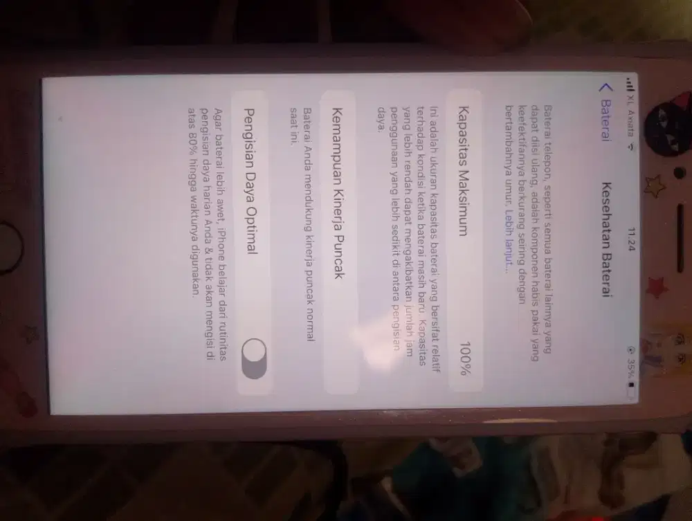 Iphone 7+ 128 fullset no minus