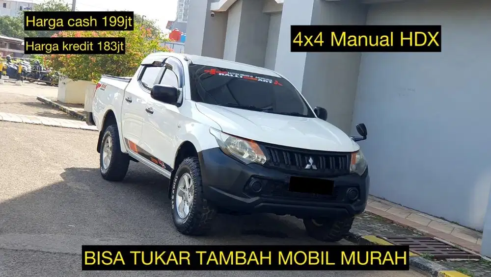 Mitsubishi Triton HDX 2.5 4x4 manual 2017 (Nik 2016)