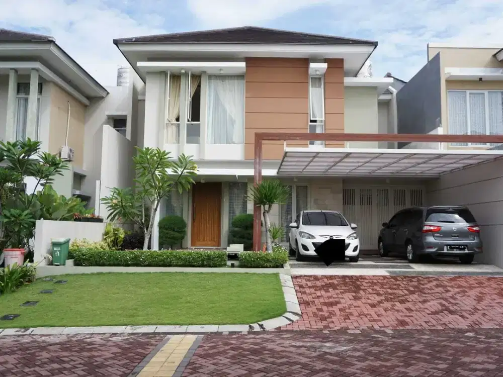 Rumah bagus di dalam perumahan elit green hill murah