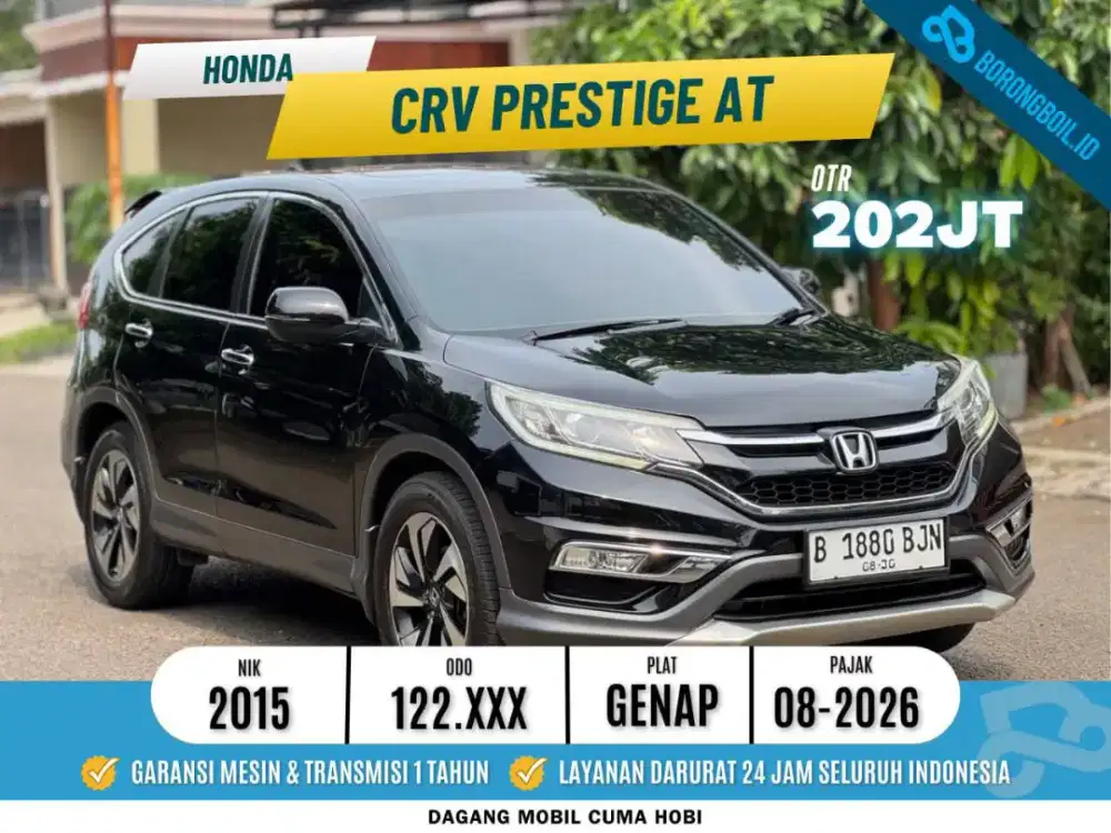 Crv Prestige AT 2015 Hitam Metalik  SERVICE RUTIN