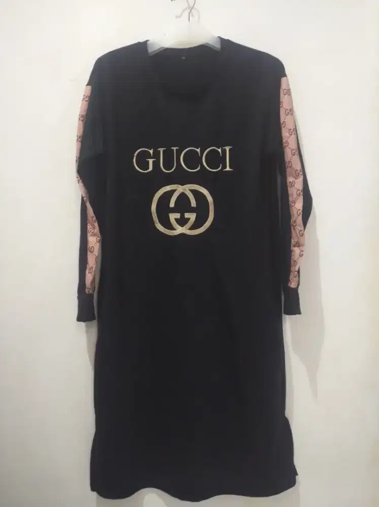 dress lengan panjang