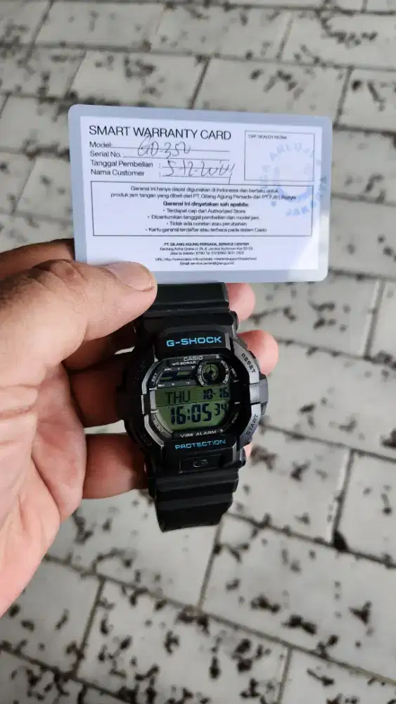 Casio G Shock CD  350 1CDR