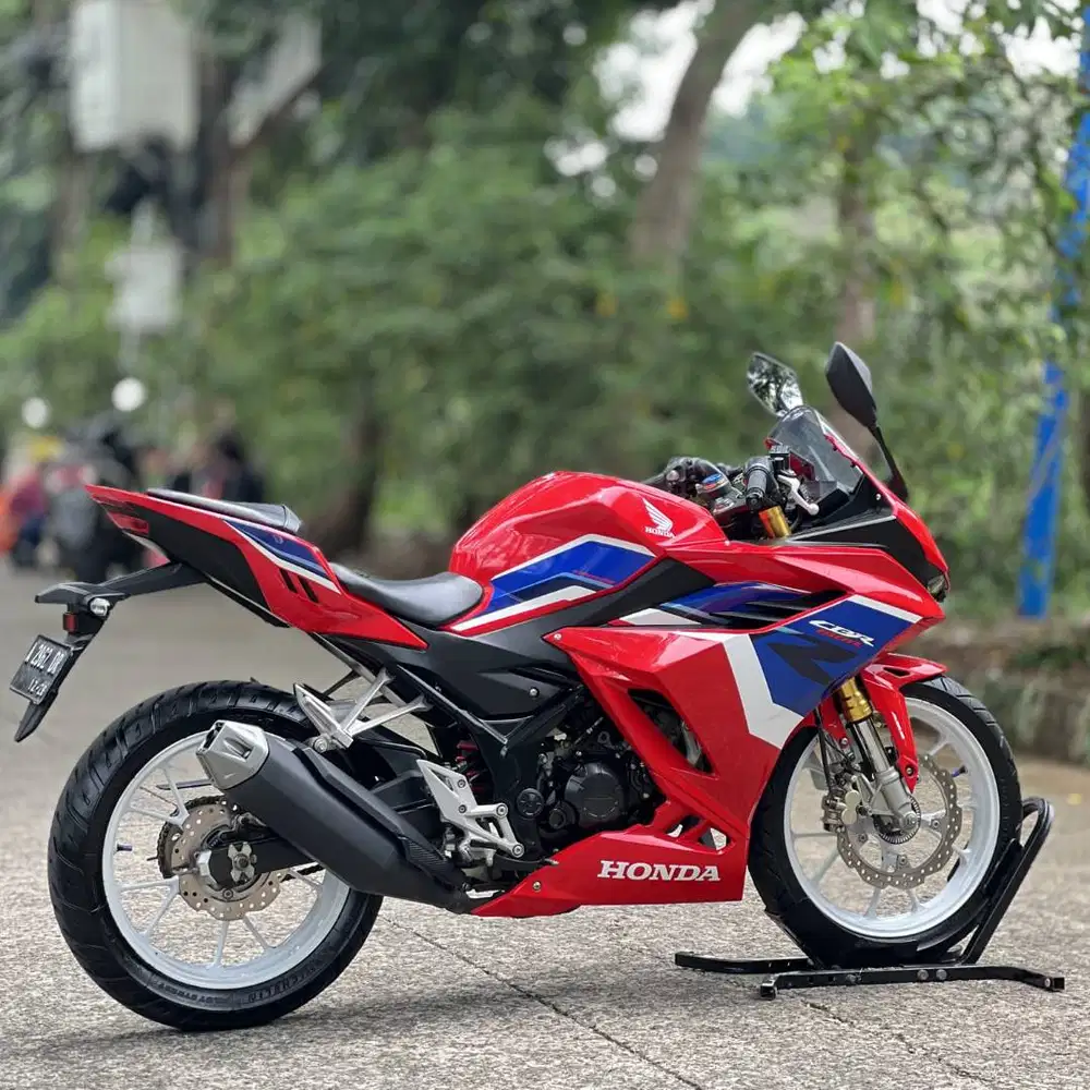 KM LOW! HONDA NEW CBR 150R ABS TRICOLOR MERAH 2021 PAJAK ON GASPOL