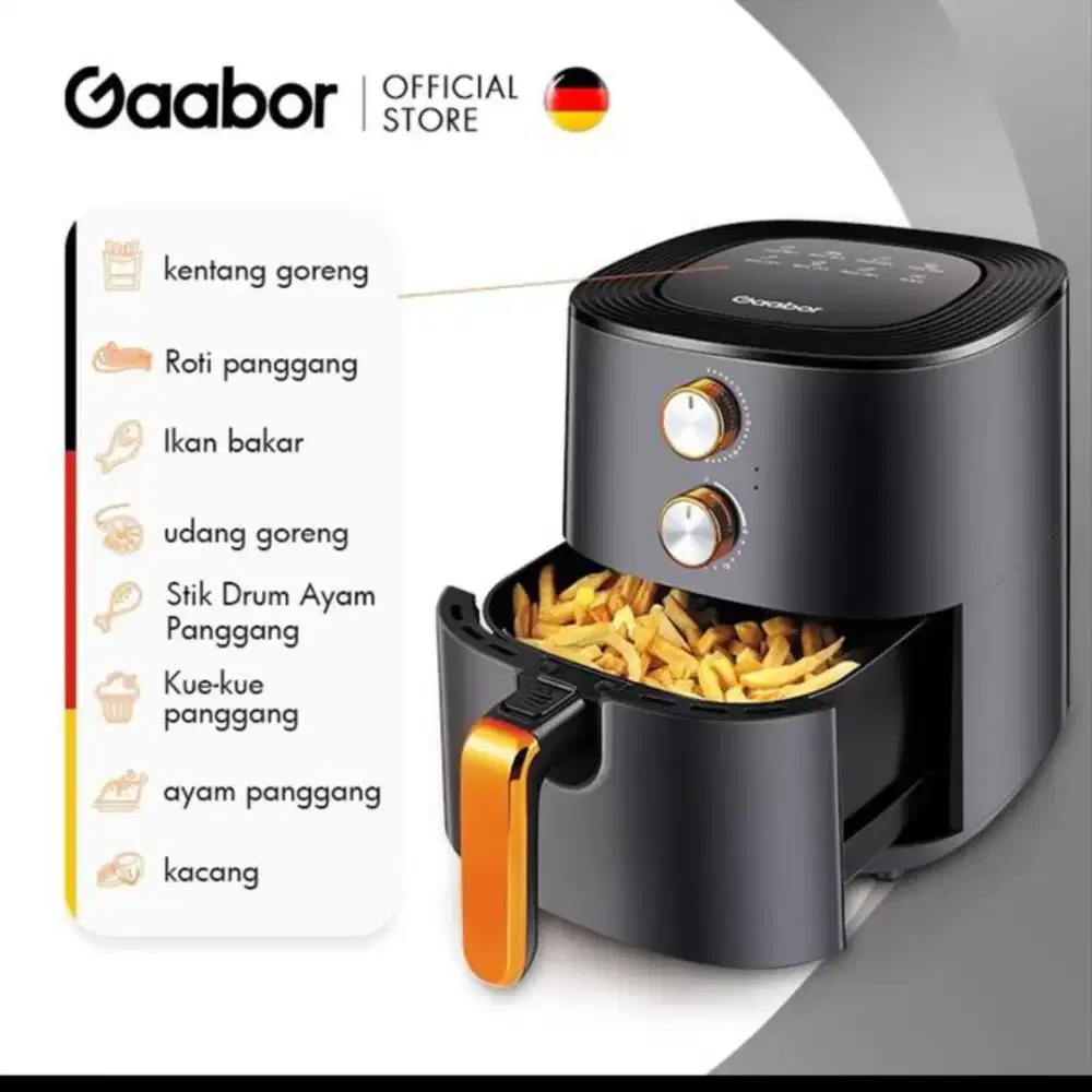 Air Fryer Merk Gaboor ( new)
