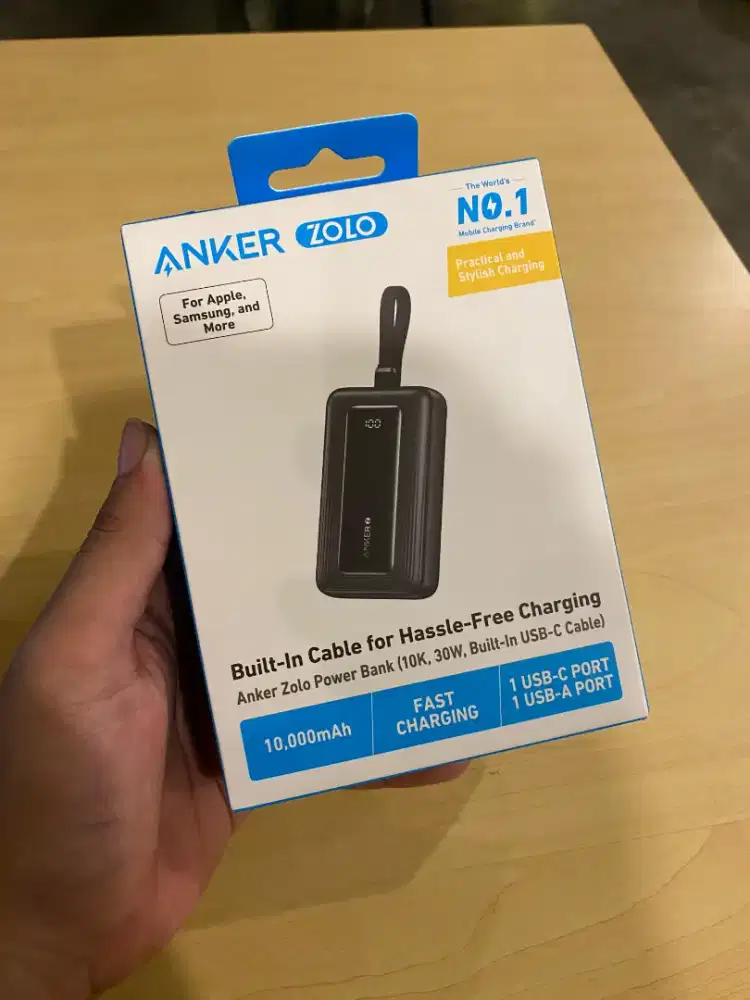 POWERBANK ANKER 10.000mah HADIAH KANTOR