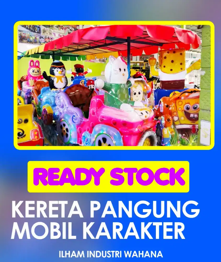 Promo odong odong kereta panggung full fiber free audio musik