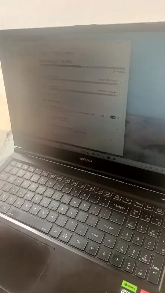 Laptop axioo Pongo 725