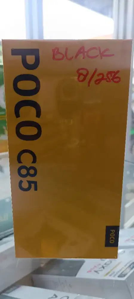 1JTA'AN POCO C85 RAM 8GB ROM 256GB (BARU SEGEL)