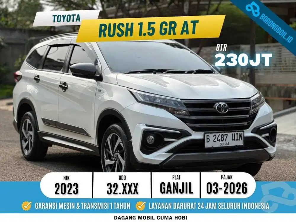 Rush 1.5 GR AT 2023 Putih