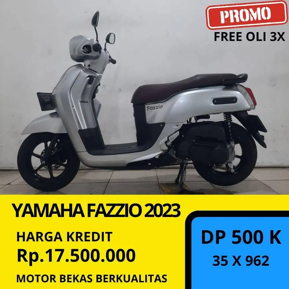 Yamaha Fazzio 2023 DP murah aja guys, Angsuran juga ringan