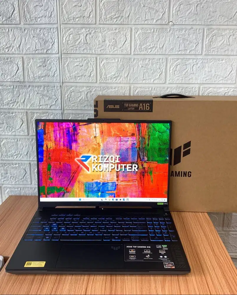 Asus TUF Gaming A16 FA607NUG Processor AMD Ryzen 7-7445HS Ram 16GB
