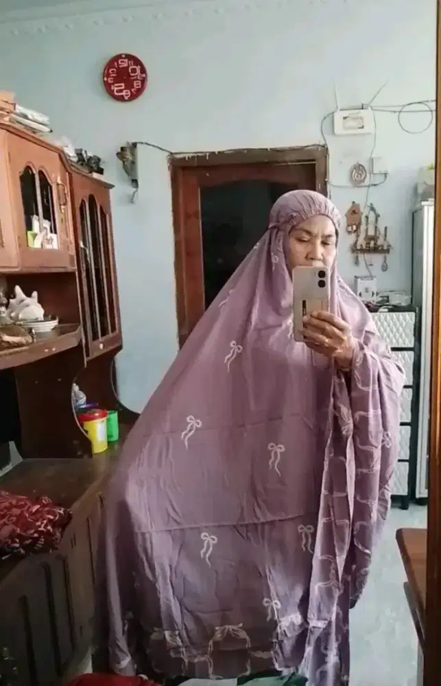 Mukena jumbo rayon