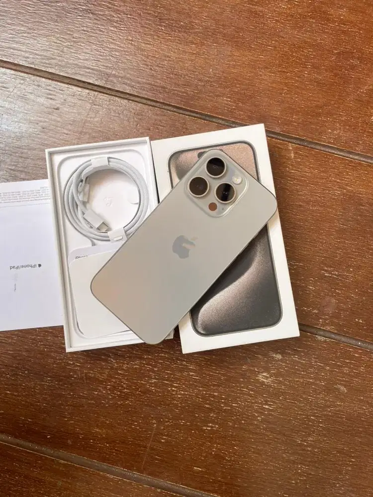 Iphone 15 pro 256gb natural titanium ibox